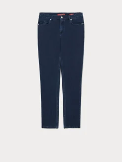 Jeans Wonder fit in denim compatto*Marina Rinaldi New