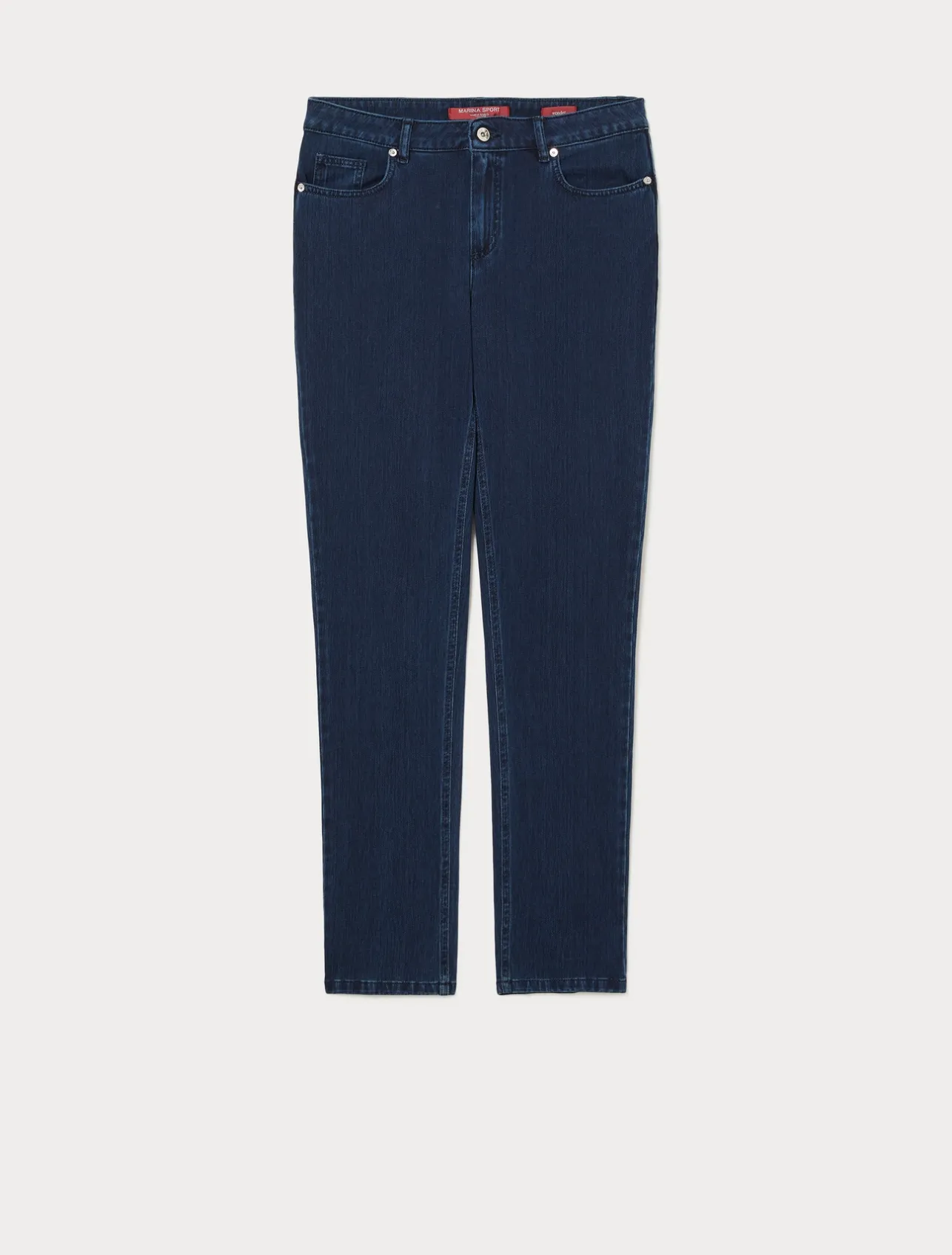 Jeans Wonder fit in denim compatto*Marina Rinaldi New