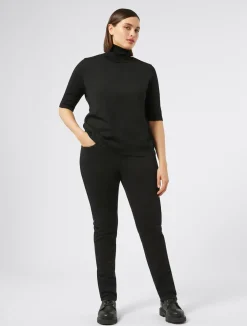Jeans Wonder fit in denim compatto*Marina Rinaldi Sale