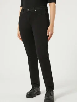 Jeans Wonder fit in denim compatto*Marina Rinaldi Sale