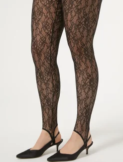 Leggings in pizzo stretch*Marina Rinaldi New