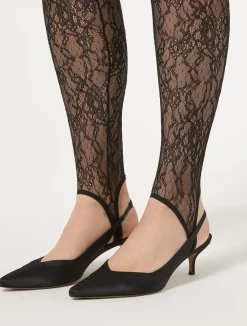 Leggings in pizzo stretch*Marina Rinaldi New