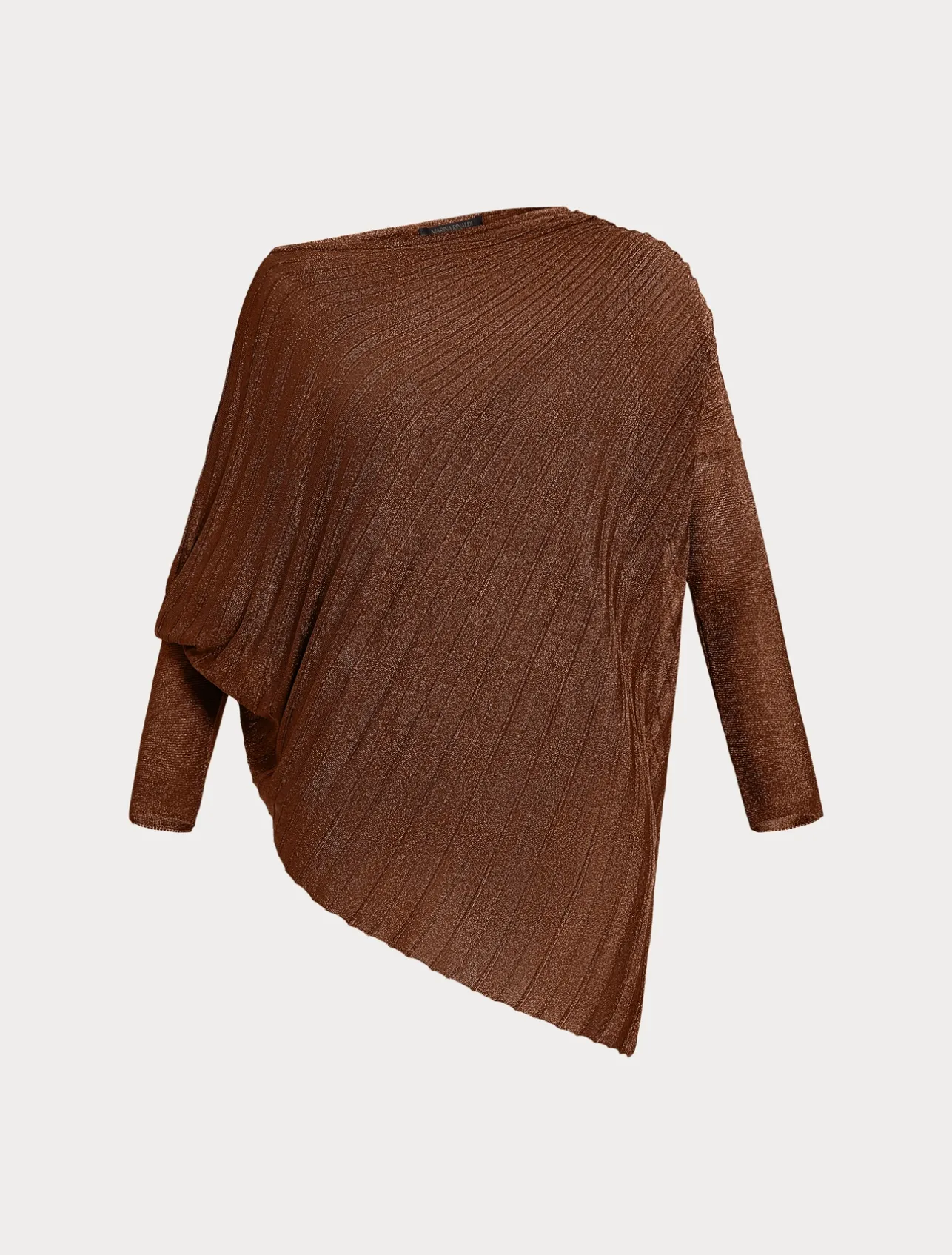 Maglia asimmetrica a coste*Marina Rinaldi Outlet