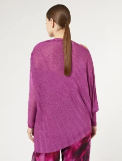 Maglia asimmetrica a coste*Marina Rinaldi Fashion