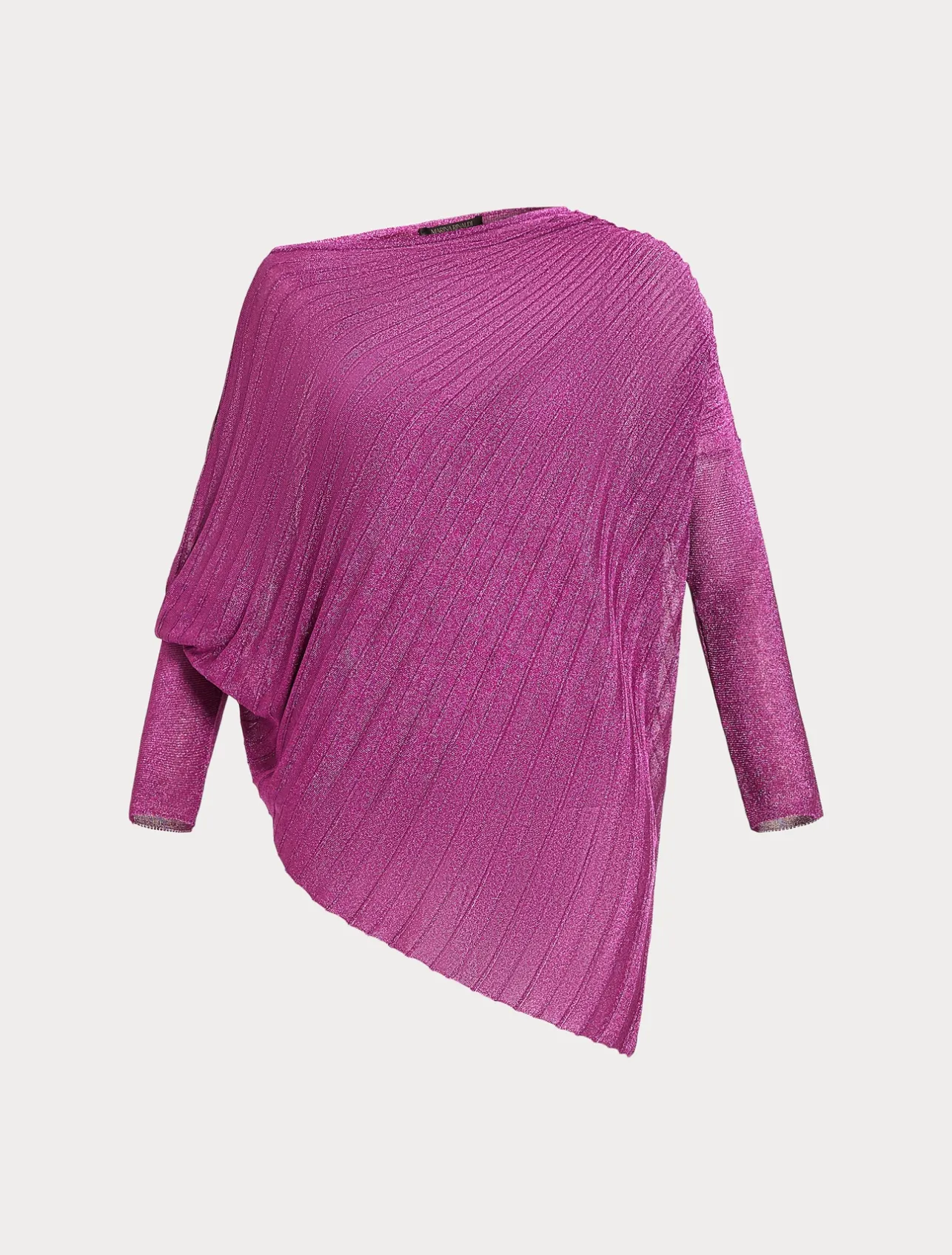Maglia asimmetrica a coste*Marina Rinaldi Fashion