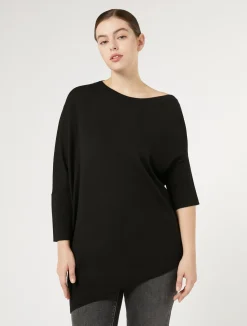 Maglia asimmetrica in lana*Marina Rinaldi Best