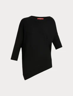 Maglia asimmetrica in lana*Marina Rinaldi Best