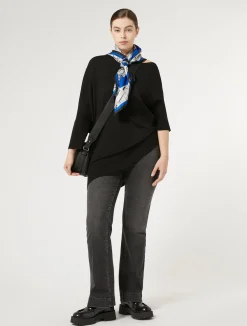 Maglia asimmetrica in lana*Marina Rinaldi Best