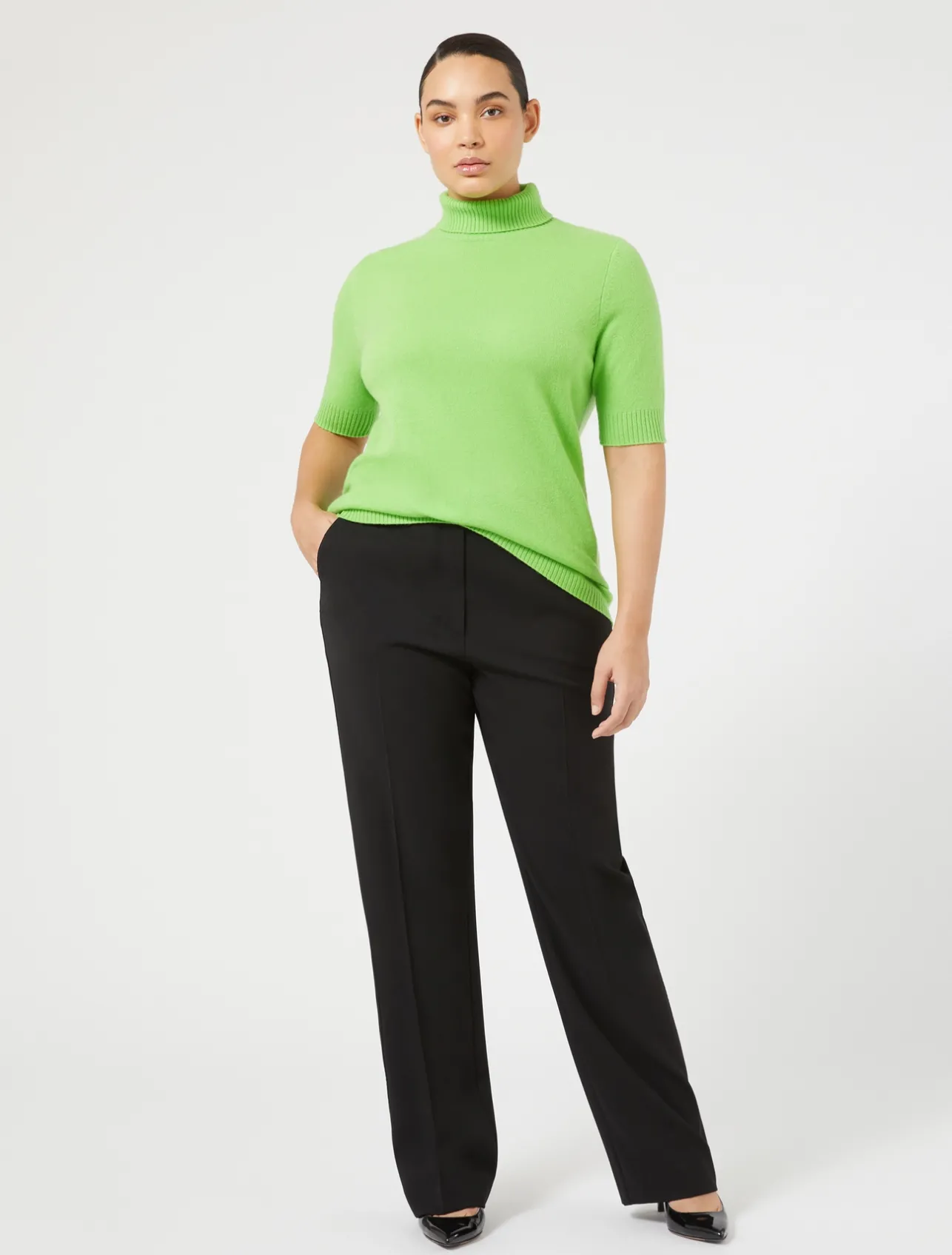 Maglia dolcevita in cachemire*Marina Rinaldi Discount