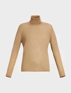 Maglia dolcevita in seta e cachemire*Marina Rinaldi New