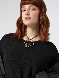Maglia in cotone crêpe*Marina Rinaldi Outlet