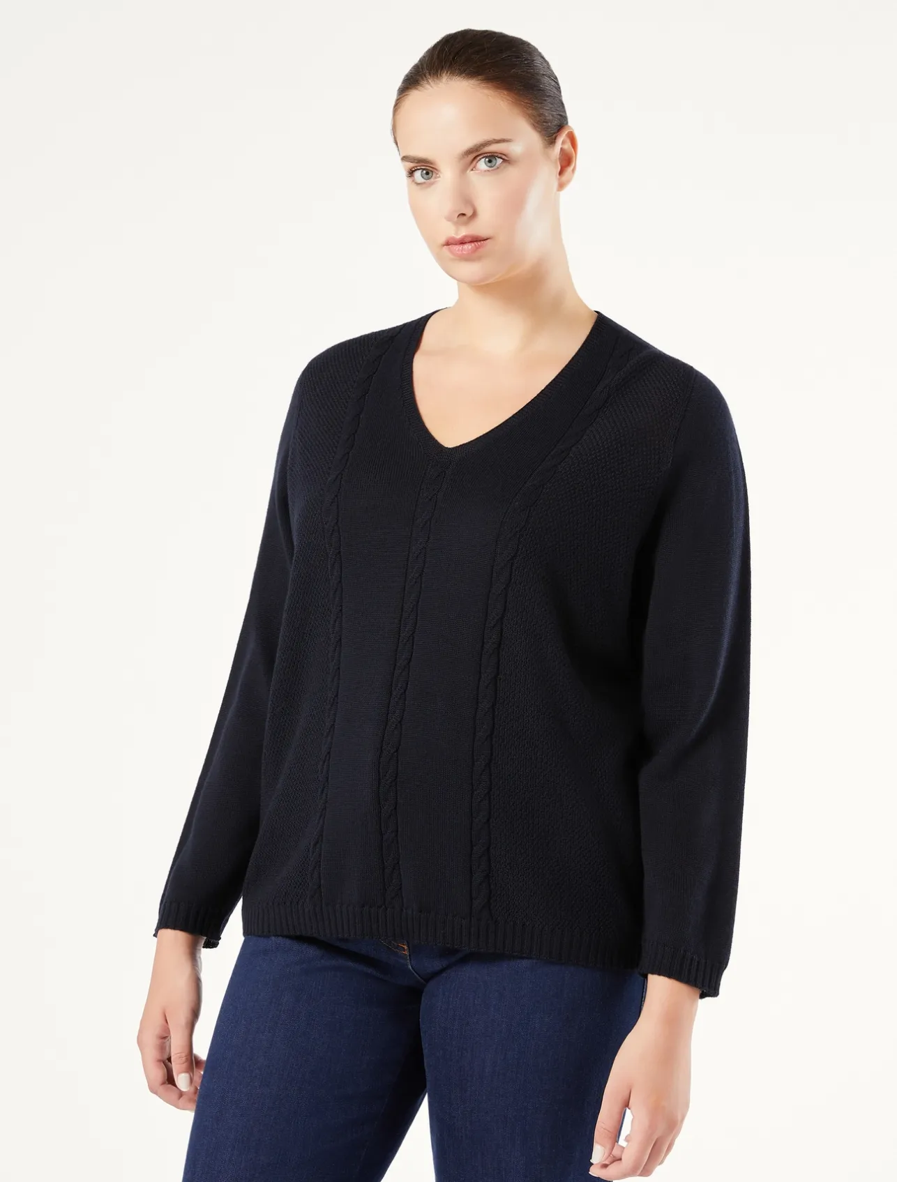 Maglia in filato di lana*Marina Rinaldi Outlet