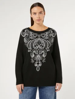 Maglia in lana e viscosa*Marina Rinaldi Hot