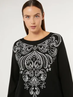 Maglia in lana e viscosa*Marina Rinaldi Hot