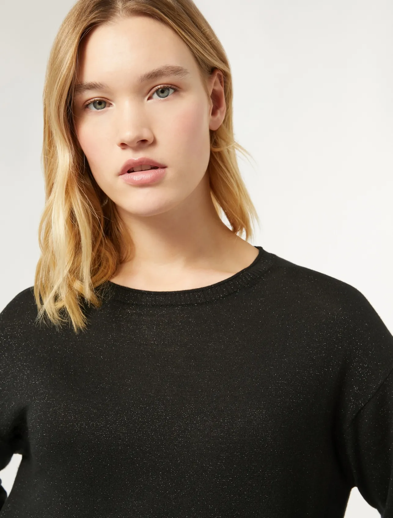 Maglia in lana metallizzata*Marina Rinaldi Fashion