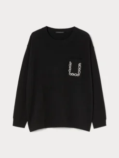 Maglia in lana, seta e cachemire*Marina Rinaldi Discount