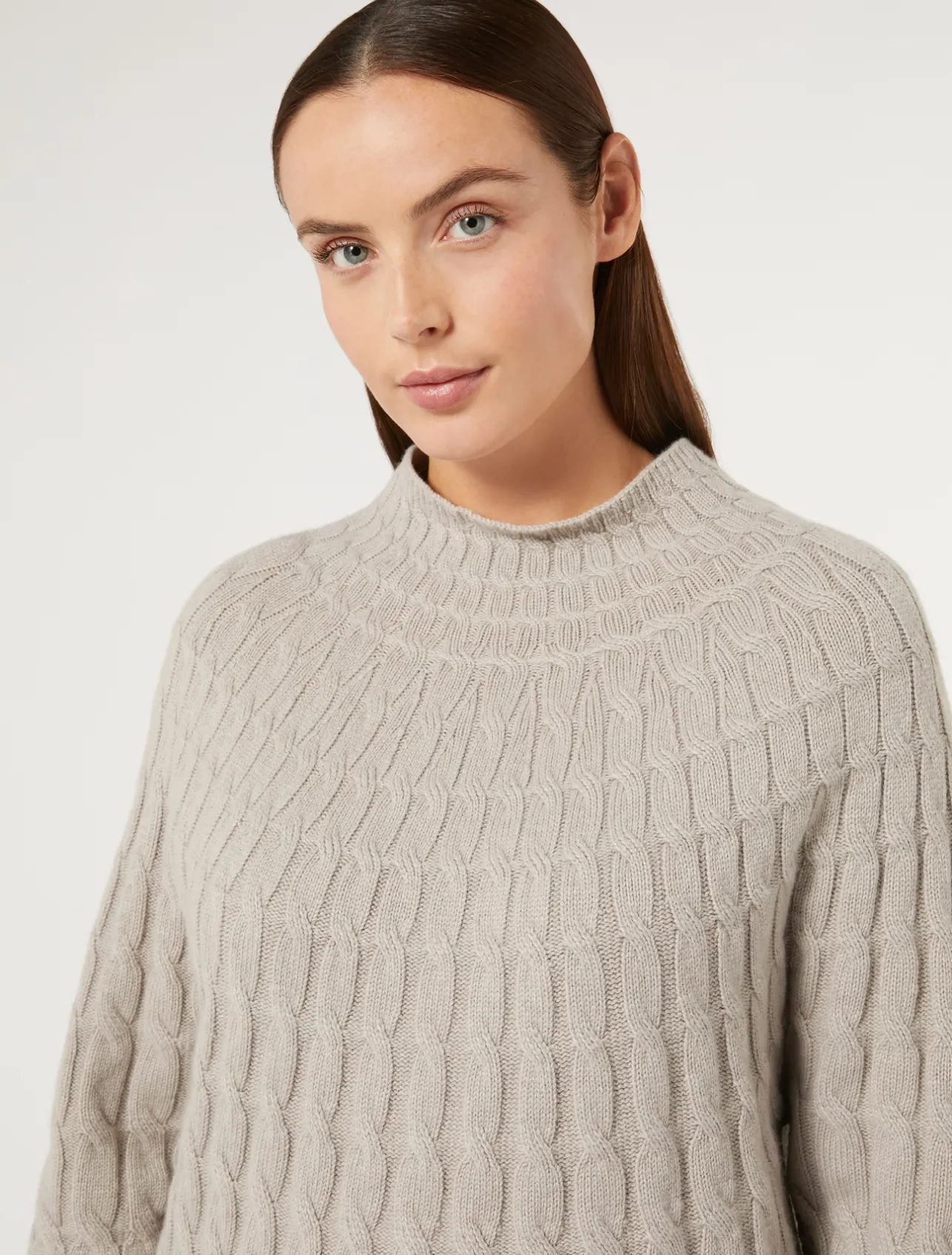 Maglia in misto cachemire a trecce*Marina Rinaldi Sale