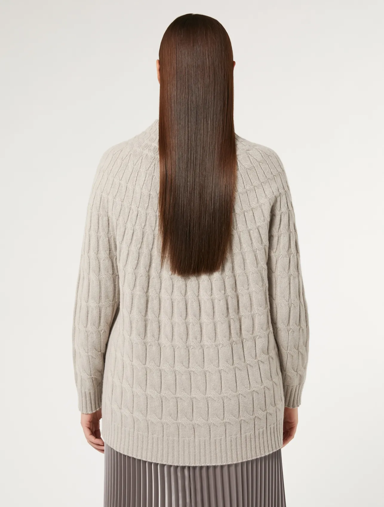 Maglia in misto cachemire a trecce*Marina Rinaldi Sale