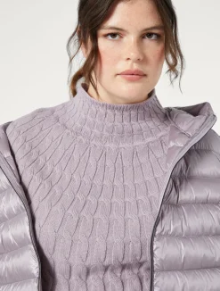 Maglia in misto cachemire a trecce*Marina Rinaldi Best