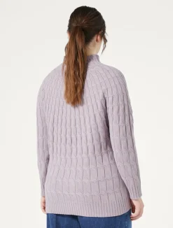 Maglia in misto cachemire a trecce*Marina Rinaldi Best