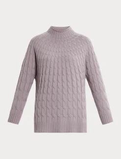 Maglia in misto cachemire a trecce*Marina Rinaldi Best