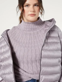 Maglia in misto cachemire a trecce*Marina Rinaldi Best