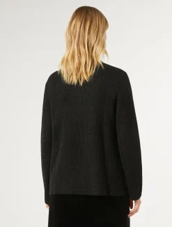 Maglia in misto lana con strass*Marina Rinaldi Sale