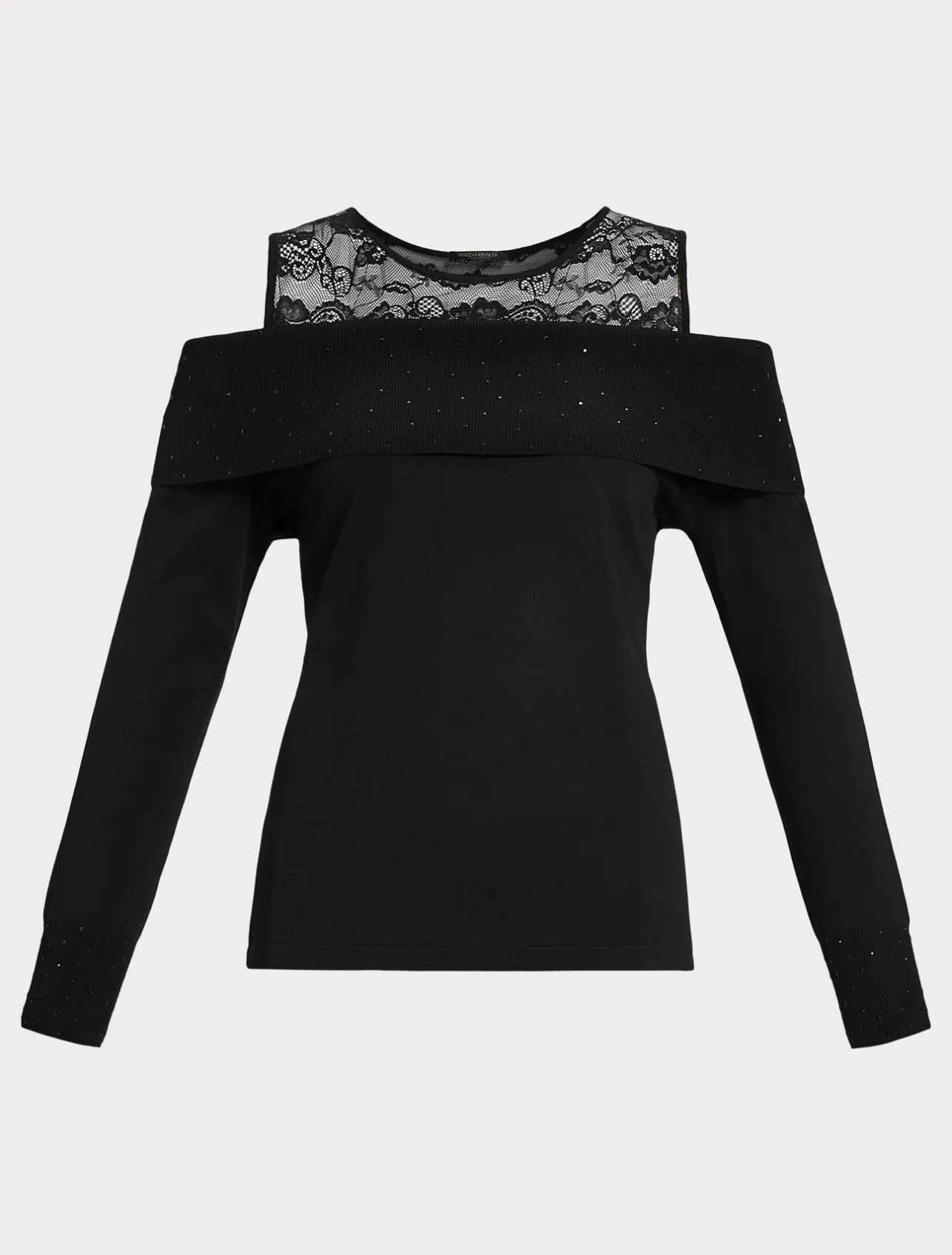 Maglia in viscosa con ricamo*Marina Rinaldi Hot