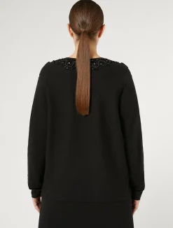 Maglia in viscosa con ricamo*Marina Rinaldi Best