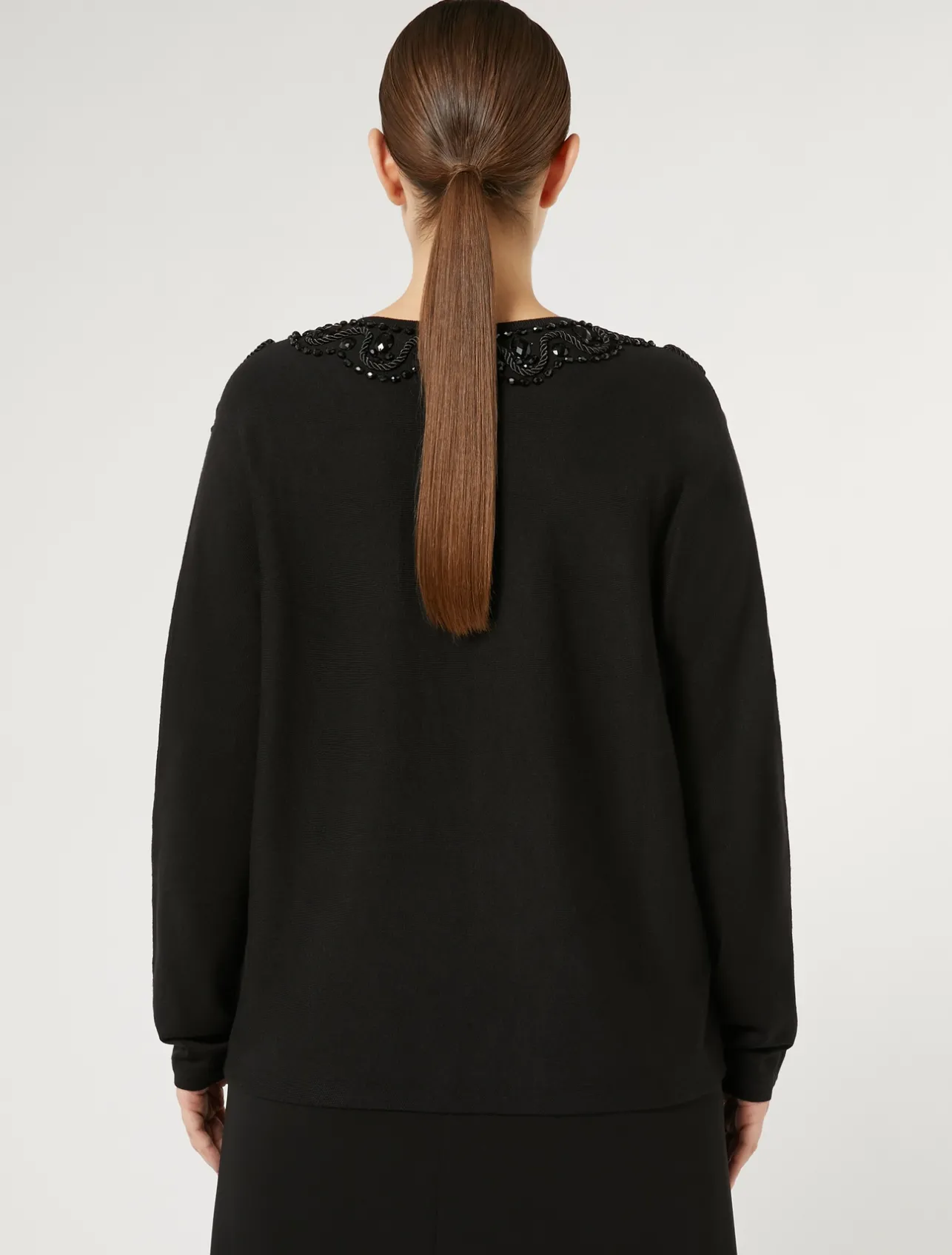 Maglia in viscosa con ricamo*Marina Rinaldi Best