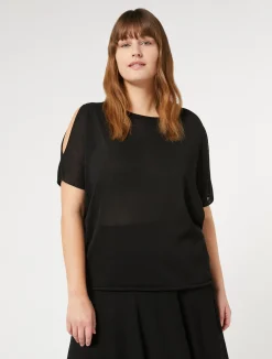 Maglia in viscosa crêpe*Marina Rinaldi New