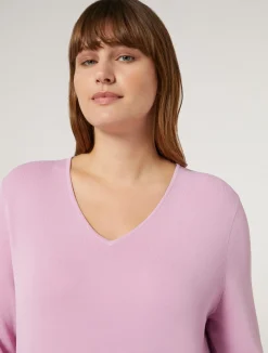 Maglia in viscosa jacquard*Marina Rinaldi Clearance