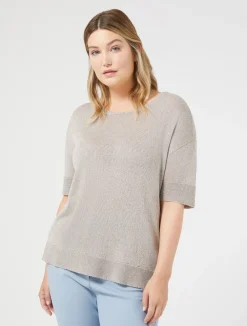 Maglia in viscosa lurex*Marina Rinaldi Outlet