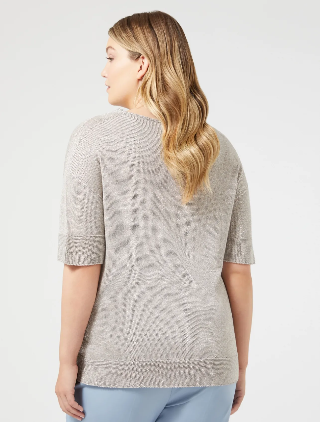 Maglia in viscosa lurex*Marina Rinaldi Outlet