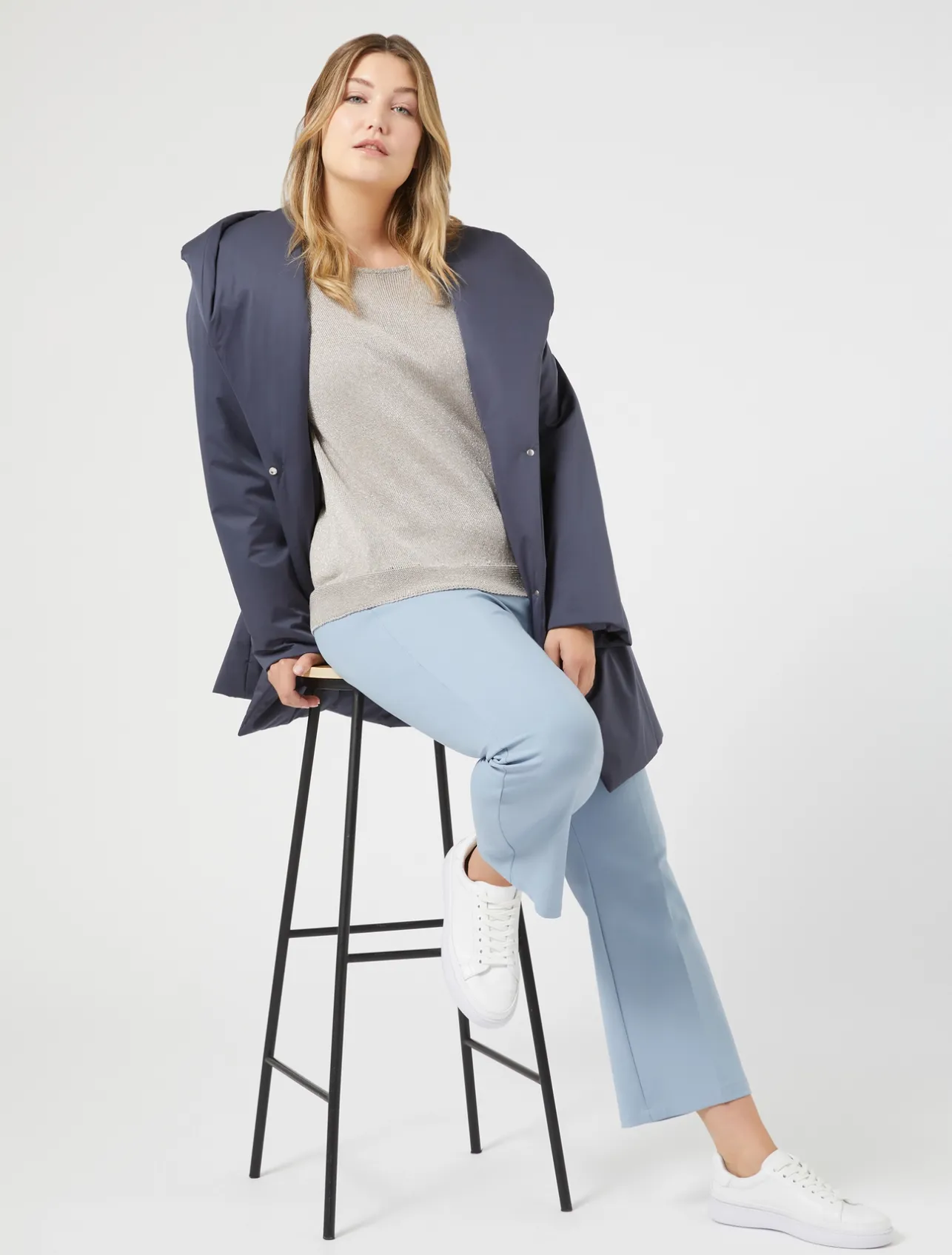Maglia in viscosa lurex*Marina Rinaldi Outlet