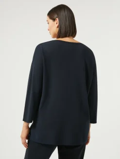 Maglia in viscosa stretch crêpe*Marina Rinaldi Online