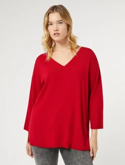 Maglia in viscosa stretch crêpe*Marina Rinaldi Hot