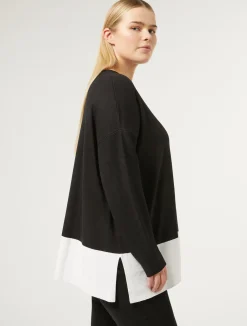 Maglia in viscosa stretch*Marina Rinaldi Fashion