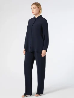 Pantaloni a sigaretta in triacetato*Marina Rinaldi Sale