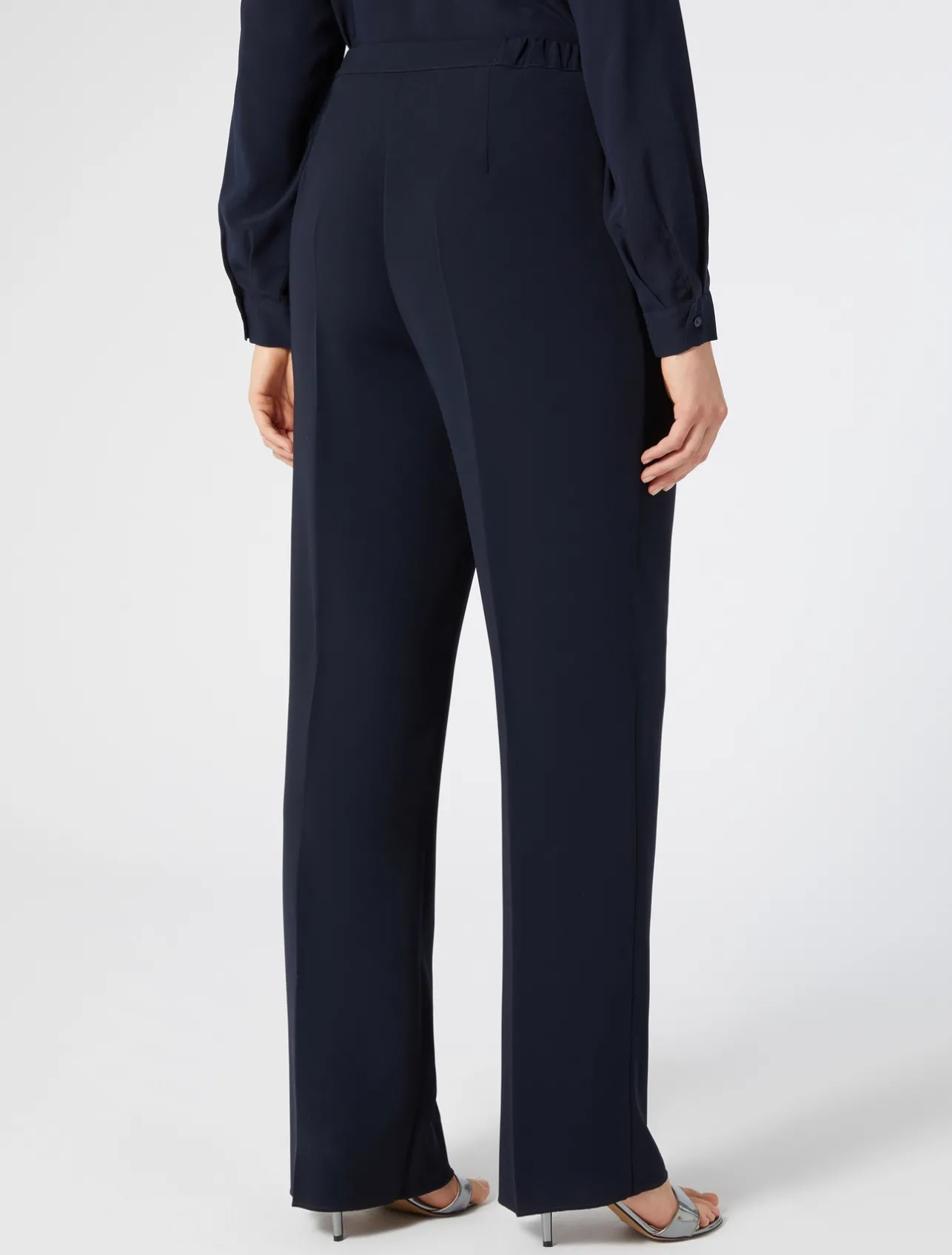 Pantaloni a sigaretta in triacetato*Marina Rinaldi Sale