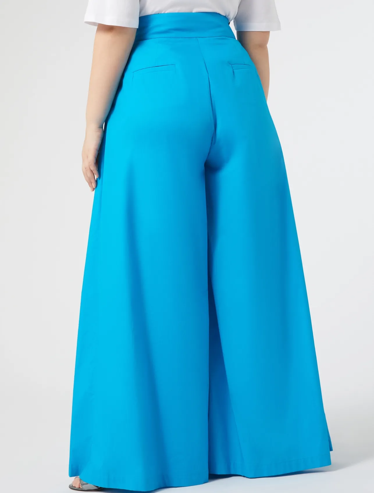 Pantaloni ampi in popeline*Marina Rinaldi Fashion