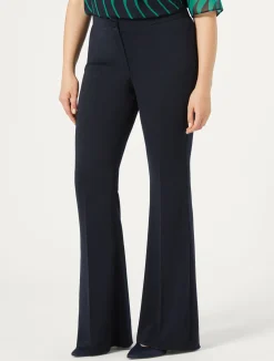 Pantaloni flare in cady*Marina Rinaldi Online