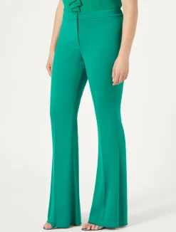 Pantaloni flare in cady*Marina Rinaldi Online