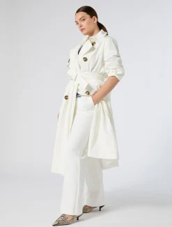 Pantaloni flare in cotone stretch*Marina Rinaldi Outlet