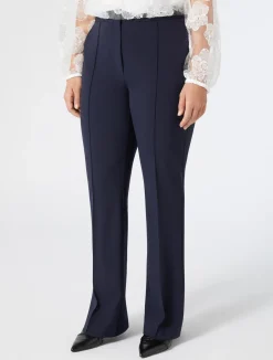 Pantaloni flare in tela di lana*Marina Rinaldi Fashion