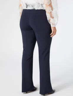 Pantaloni flare in tela di lana*Marina Rinaldi Fashion