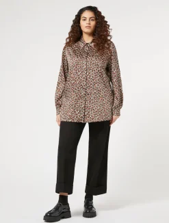 Pantaloni in bull di cotone stretch*Marina Rinaldi New