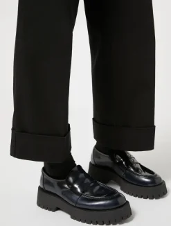 Pantaloni in bull di cotone stretch*Marina Rinaldi New