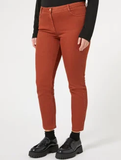 Pantaloni in bull di cotone stretch*Marina Rinaldi Hot