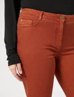 Pantaloni in bull di cotone stretch*Marina Rinaldi Hot